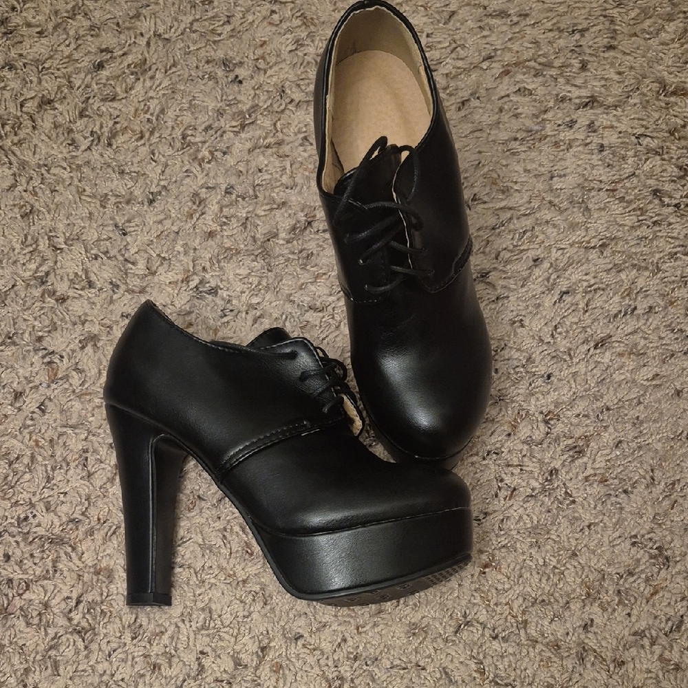 Corporate Goth Heels Eu37 Never Worn